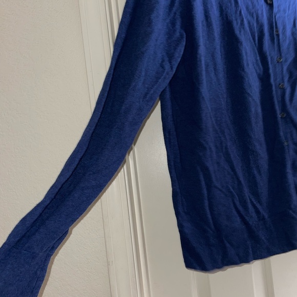 Blue button cardigan - Picture 2 of 5